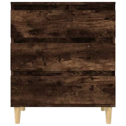 Komoda boja dimljenog hrasta 60 x 35 x 70 cm konstruirano drvo - Dimljeni hrast 1 Cijena