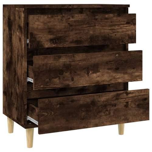 Komoda boja dimljenog hrasta 60 x 35 x 70 cm konstruirano drvo - Dimljeni hrast 1 Cijena