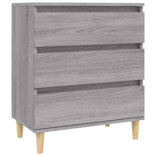 Komoda sivog hrasta sonome 60x35x70 cm od konstruiranog drva - Sivi hrast sonoma 1 Cijena