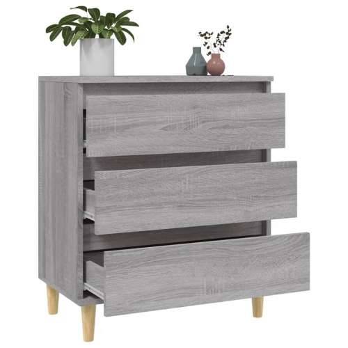 Komoda sivog hrasta sonome 60x35x70 cm od konstruiranog drva - Sivi hrast sonoma 1 Cijena