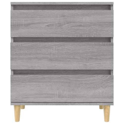 Komoda sivog hrasta sonome 60x35x70 cm od konstruiranog drva - Sivi hrast sonoma 1 Cijena