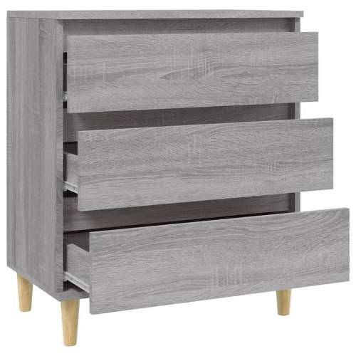 Komoda sivog hrasta sonome 60x35x70 cm od konstruiranog drva - Sivi hrast sonoma 1 Cijena