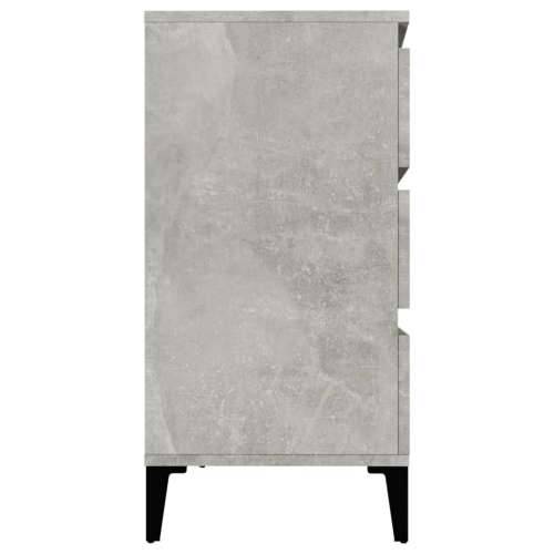 Komoda siva boja betona 60x35x70 cm od konstruiranog drva - Beton siva 1 Cijena