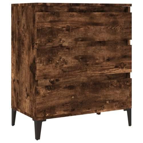 Komoda boja dimljenog hrasta 60 x 35 x 70 cm konstruirano drvo - Dimljeni hrast 1 Cijena