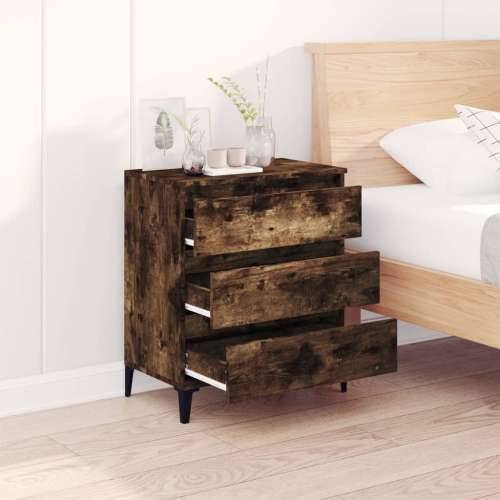 Komoda boja dimljenog hrasta 60 x 35 x 70 cm konstruirano drvo - Dimljeni hrast 1 Cijena