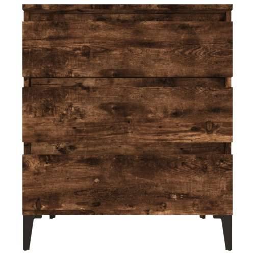 Komoda boja dimljenog hrasta 60 x 35 x 70 cm konstruirano drvo - Dimljeni hrast 1 Cijena