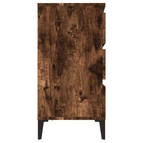 Komoda boja dimljenog hrasta 60 x 35 x 70 cm konstruirano drvo - Dimljeni hrast 1 Cijena
