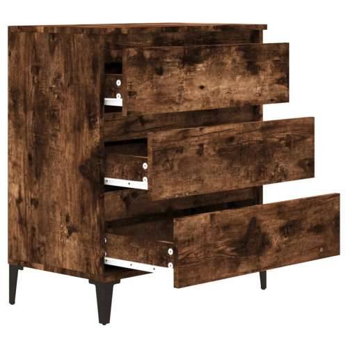 Komoda boja dimljenog hrasta 60 x 35 x 70 cm konstruirano drvo - Dimljeni hrast 1 Cijena