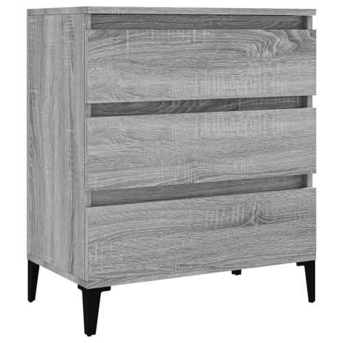 Komoda sivog hrasta sonome 60x35x70 cm od konstruiranog drva - Sivi hrast sonoma 1 Cijena