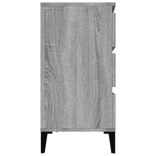 Komoda sivog hrasta sonome 60x35x70 cm od konstruiranog drva - Sivi hrast sonoma 1 Cijena