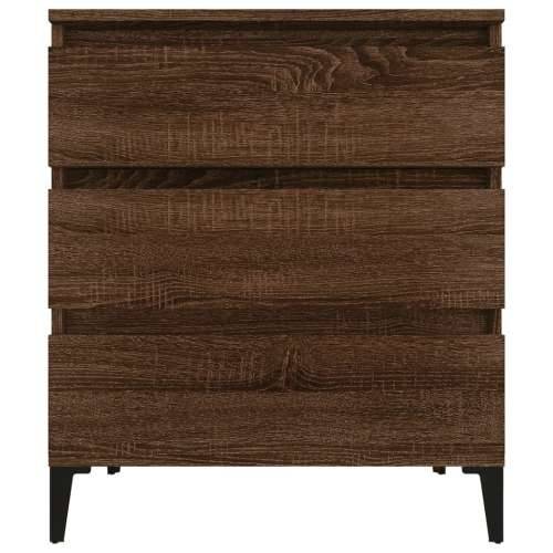 Komoda boja smeđeg hrasta 60 x 35 x 70 cm konstruirano drvo - Smeđi hrast 1 Cijena