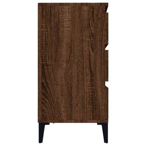 Komoda boja smeđeg hrasta 60 x 35 x 70 cm konstruirano drvo - Smeđi hrast 1 Cijena