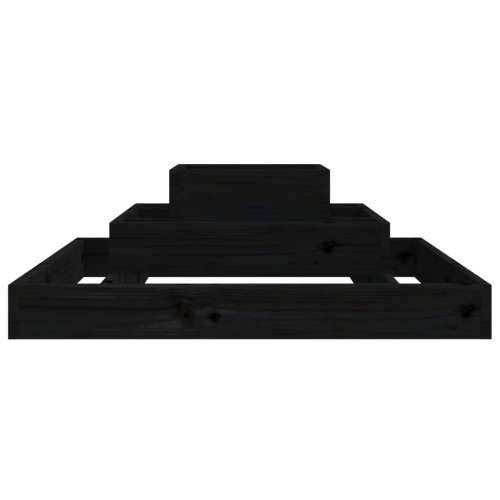 Sadilica crna 80 x 80 x 27 cm od masivne borovine - Crna boja bora 80 x 80 x 27 cm 1 Cijena
