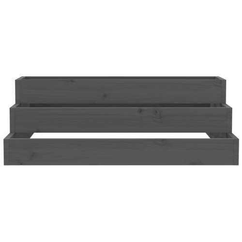 Sadilica siva 80x80x27 cm od masivne borovine - Siva boja bora 80 x 80 x 27 cm 1 Cijena