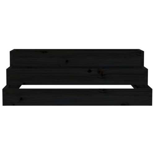 Sadilica crna 80 x 80 x 27 cm od masivne borovine - Crna boja bora 80 x 80 x 27 cm 1 Cijena