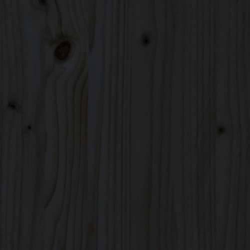 Sadilica crna 80 x 80 x 27 cm od masivne borovine - Crna boja bora 80 x 80 x 27 cm 1 Cijena