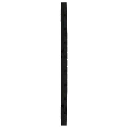 Zidno uzglavlje crni 96 x 3 x 63 cm od masivne borovine - Crna 96 x 63 cm 1 Cijena