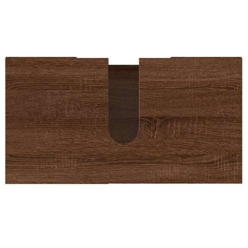 Kupaonski ormarić boja smeđeg hrasta 60x32x53,5 cm drveni - Smeđi hrast 1 Cijena