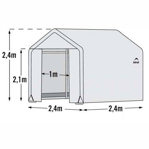 ShelterLogic - Plastenik 5,76 m² | BRANDED IN THE USA Cijena