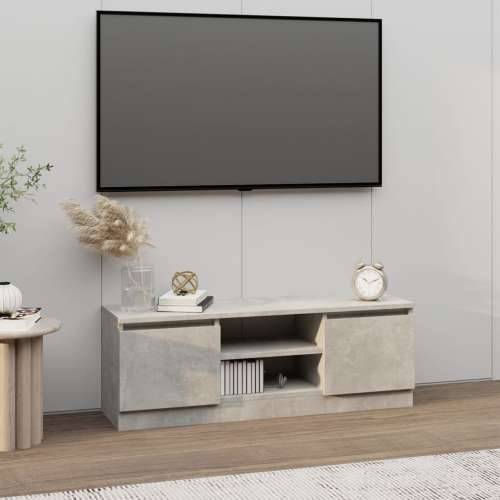 TV ormarić s vratima siva boja betona 102 x 30 x 36 cm - Beton siva 1 Cijena