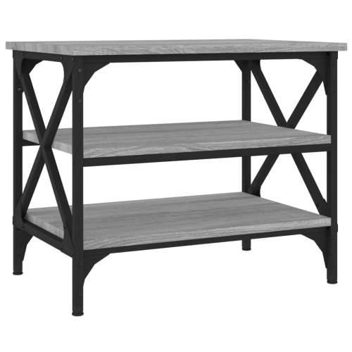 Bočni stolić siva boja hrasta 55x38x45 cm od konstruiranog drva - Sivi hrast sonoma 1 Cijena