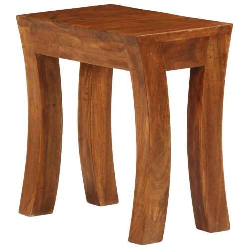 Set uklapajućih stolića 3 kom 50x35x50 cm smeđi drvo bagrema Cijena