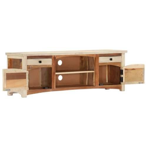 TV ormarić 120 x 30 x 40 cm od masivnog obnovljenog drva Cijena