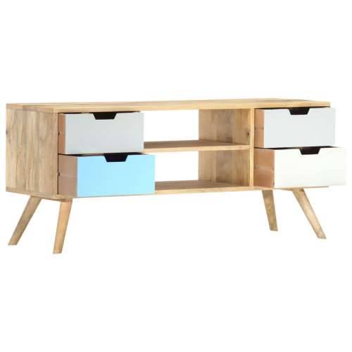 TV ormarić 110 x 35 x 48 cm od masivnog drva manga Cijena