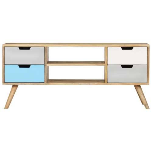 TV ormarić 110 x 35 x 48 cm od masivnog drva manga Cijena