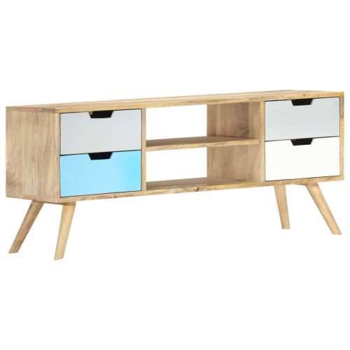 TV ormarić 110 x 35 x 48 cm od masivnog drva manga Cijena