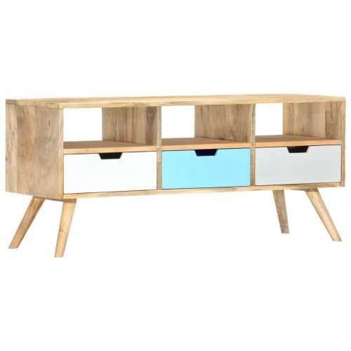 TV ormarić 110 x 35 x 48 cm od masivnog drva manga Cijena