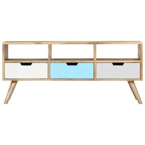 TV ormarić 110 x 35 x 48 cm od masivnog drva manga Cijena