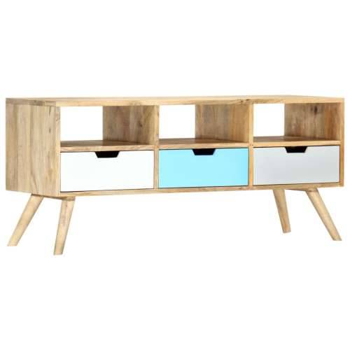 TV ormarić 110 x 35 x 48 cm od masivnog drva manga Cijena