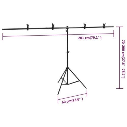 Komplet studijske rasvjete: set svjetala, pozadina i reflektor - 600 x 300 cm 3 x prečka + 4 x kopča 1 Cijena