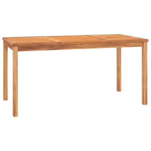 Vrtna garnitura - 5-dijelni vrtni blagovaonski set od masivne tikovine - Dužina stola 160 cm 4 Cijena