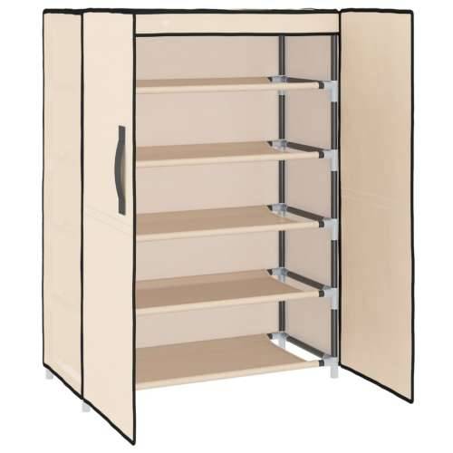 Ormarić za cipele krem 60 x 28 x 90 cm od tkanine - Krema 1 90 cm 28 cm Cijena
