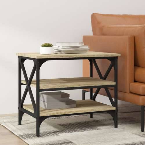 Bočni stolić boja hrasta sonome 55x38x45 cm konstruirano drvo - sonoma hrast 1 Cijena