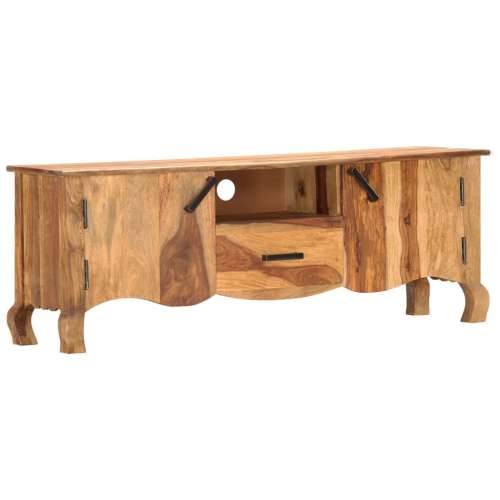 TV ormarić 115 x 30 x 42 cm od masivnog drva Cijena