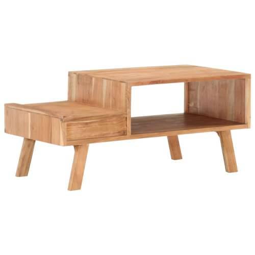 Stolić za kavu 100 x 50 x 45 cm od masivnog drva bagrema Cijena