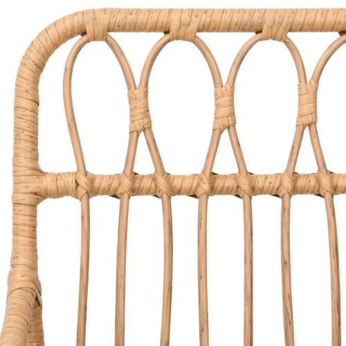 Vrtna garnitura - 7-dijelni vrtni blagovaonski set od poliratana - Smeđa 160 x 80 x 74 cm 6 Cijena