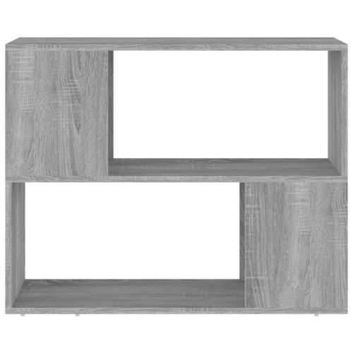 Ormarić za knjige / pregrada siva boja hrasta 80 x 24 x 63 cm - Sivi hrast sonoma 1 80 x 24 x 63 cm Cijena