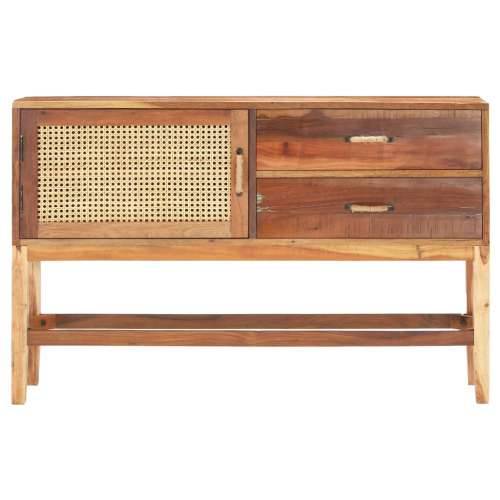 Komoda od masivnog obnovljenog drva 118 x 30 x 76 cm Cijena