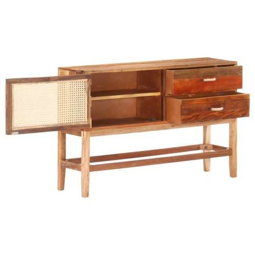 Komoda od masivnog obnovljenog drva 118 x 30 x 76 cm Cijena