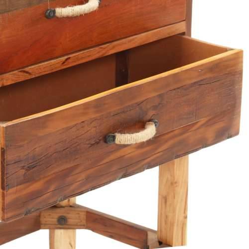 Komoda od masivnog obnovljenog drva 118 x 30 x 76 cm Cijena