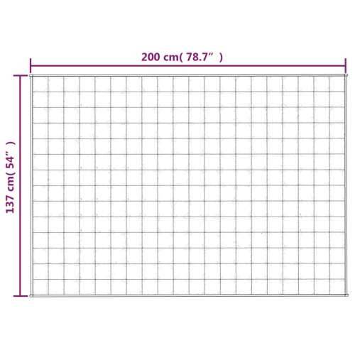 Teška deka svijetla krem 137x200 cm 6 kg od tkanine - Krema 137 x 200 cm 1 6 kg Cijena