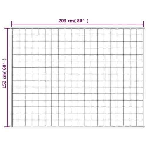 Teška deka svijetla krem 152x203 cm 11 kg od tkanine - Krema 152 x 203 cm 1 11 kg Cijena