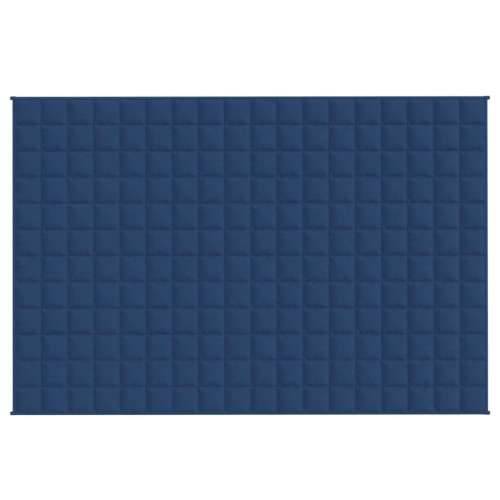 Teška deka plava 120 x 180 cm 5 kg od tkanine - Plava 120 x 180 cm 1 5 kg Cijena
