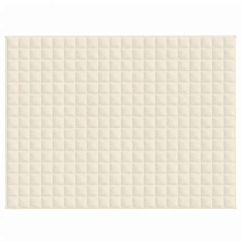 Teška deka svijetla krem 150x200 cm 11 kg od tkanine - Krema 150 x 200 cm 1 11 kg Cijena