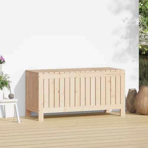 Vrtna kutija za pohranu 108 x 42,5 x 54 cm od masivne borovine - Prirodna boja bora 108 x 42.5 x 54 cm Cijena
