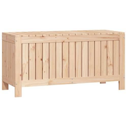 Vrtna kutija za pohranu 108 x 42,5 x 54 cm od masivne borovine - Prirodna boja bora 108 x 42.5 x 54 cm Cijena
